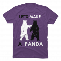 let's make a panda shirt